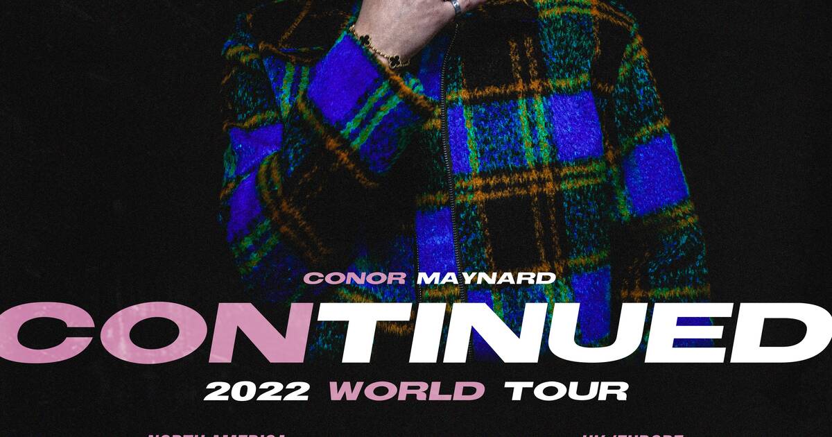 Conor Maynard The Continued World Tour