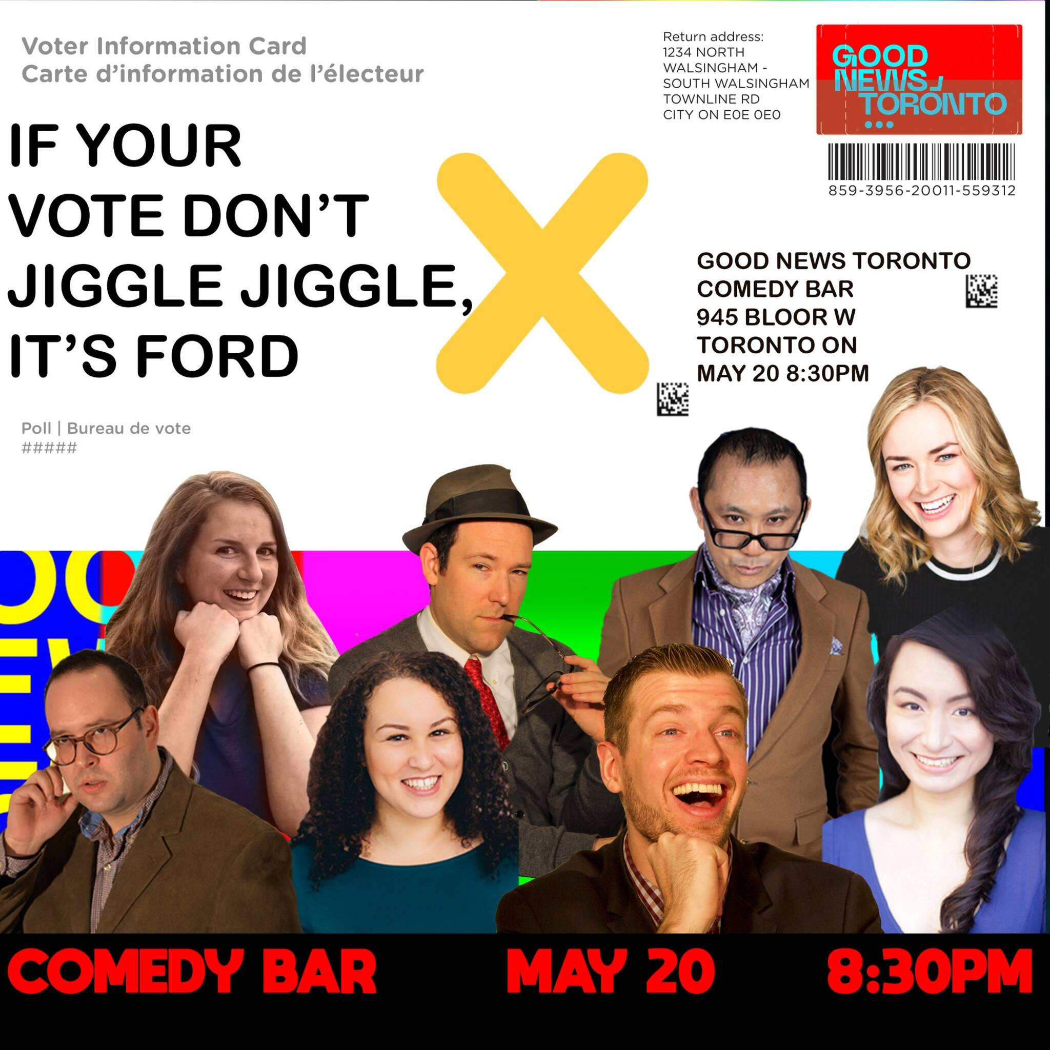 Good News Toronto If Your Vote Dont Jiggle Jiggle, It image
