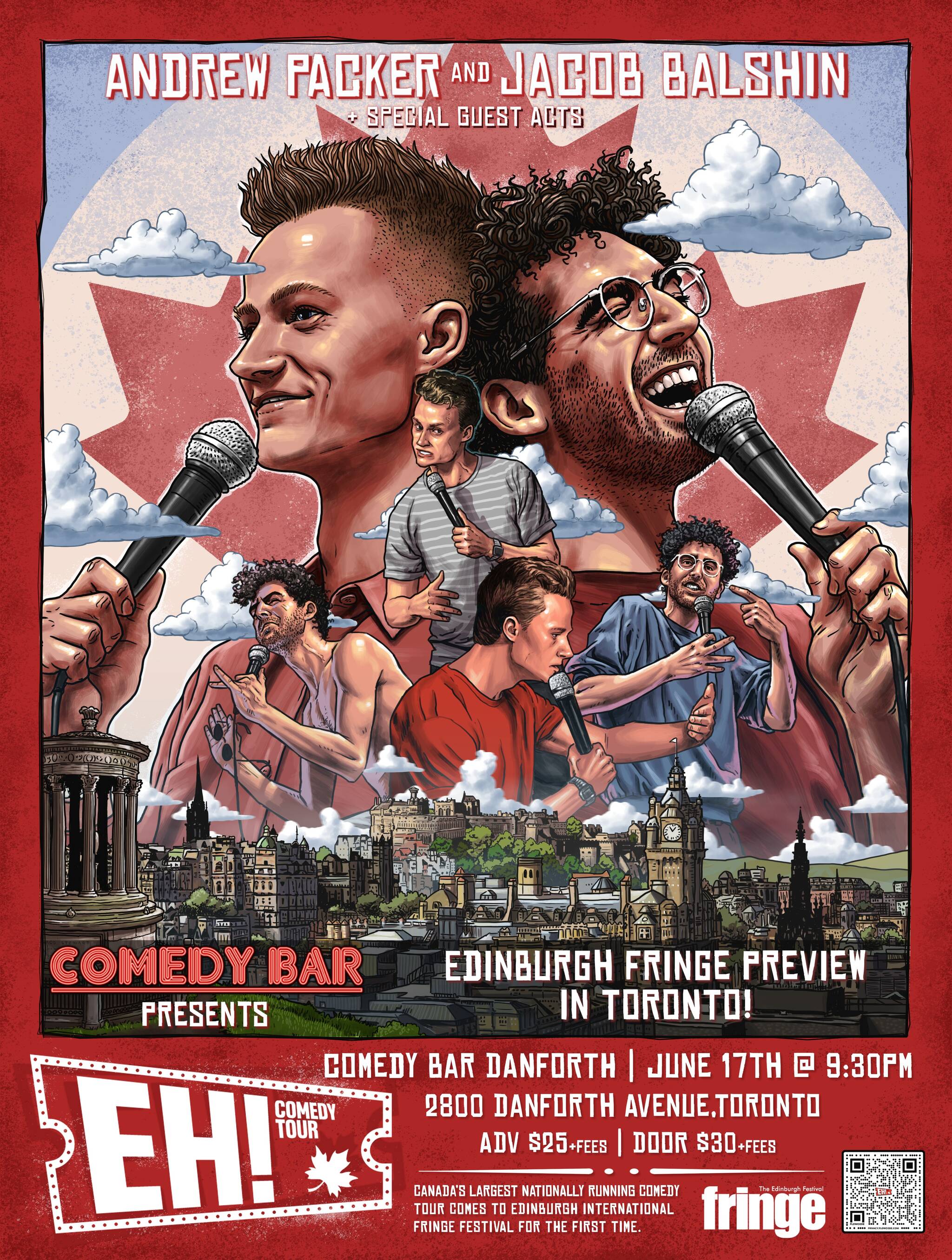 EH! COMEDY TOUR EDINBURGH FRINGE PREVIEW IN TORONTO