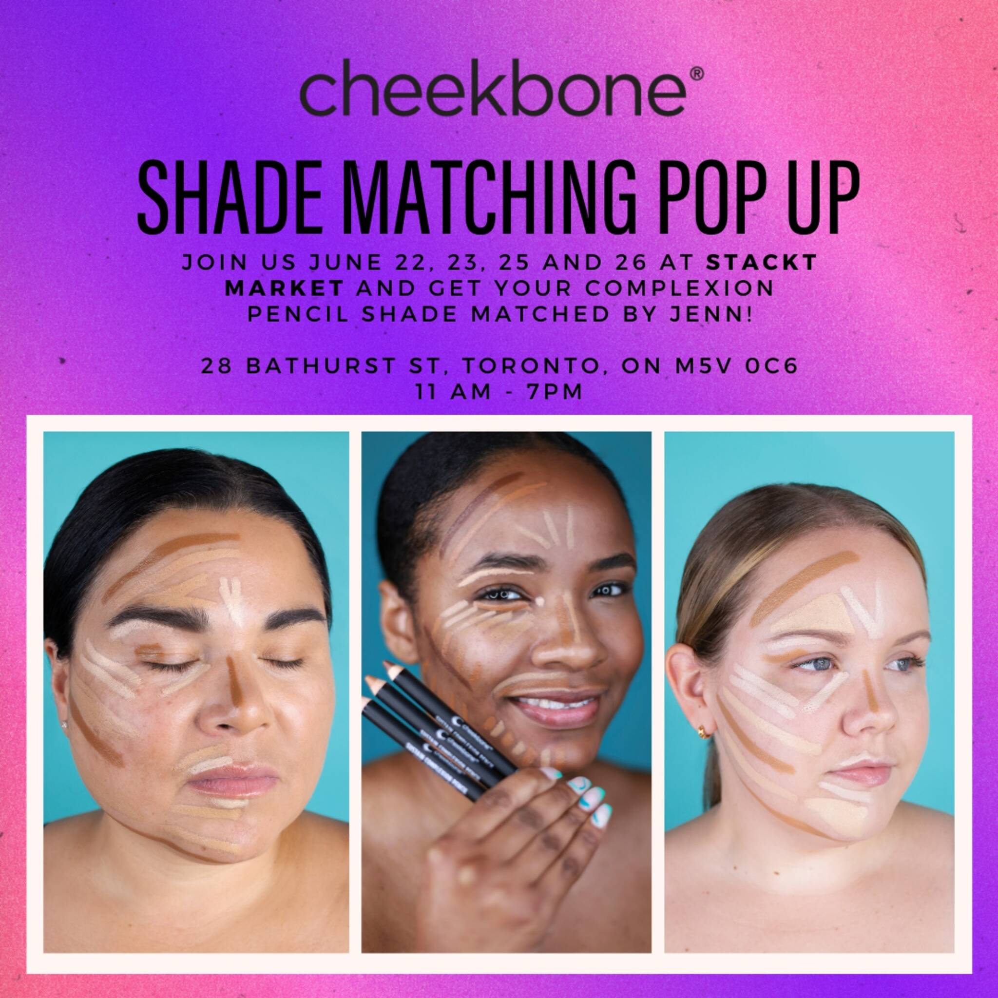 Cheekbone Beauty Pop-up: Shade Matching Event with Jenn Harper