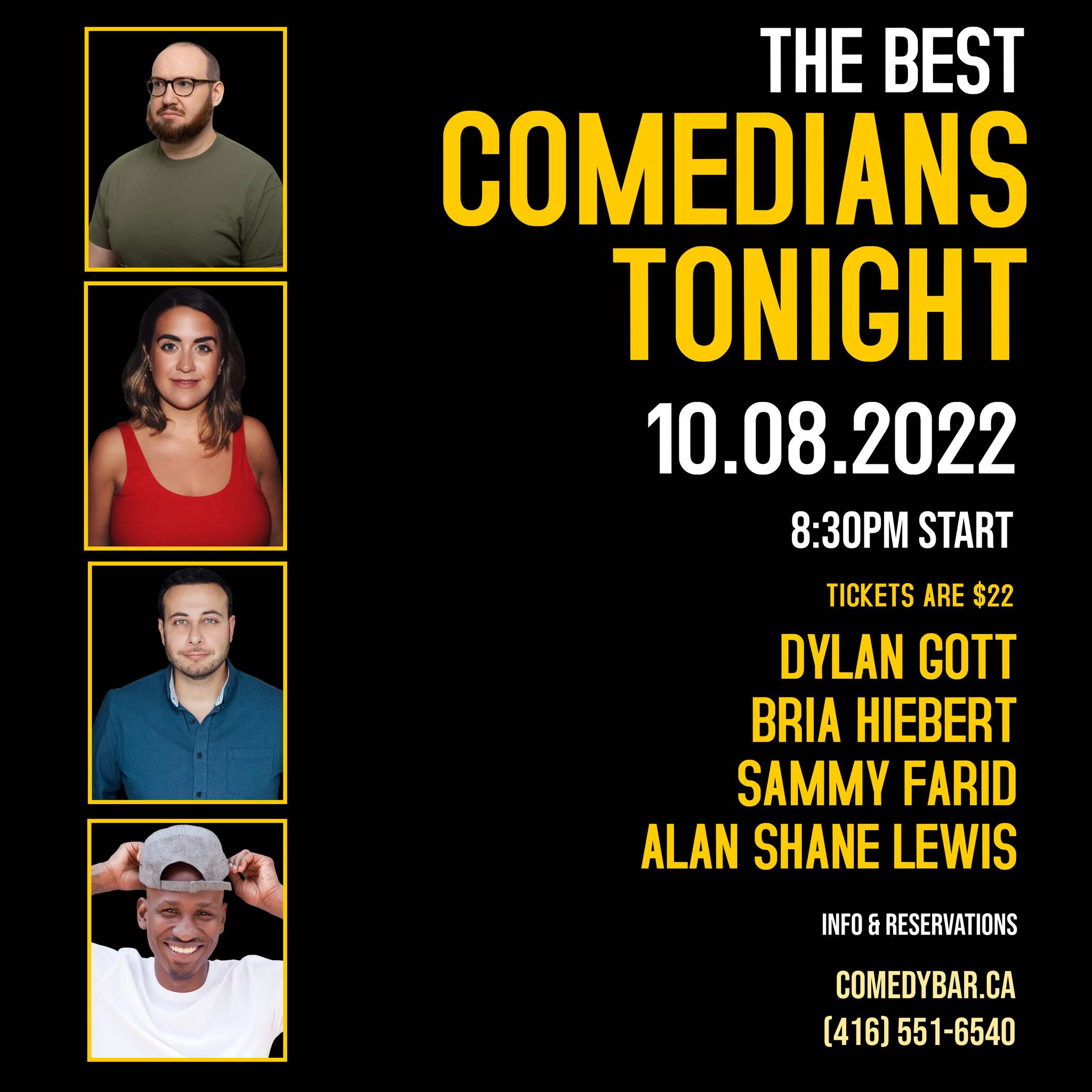 The Best Comedians Tonight