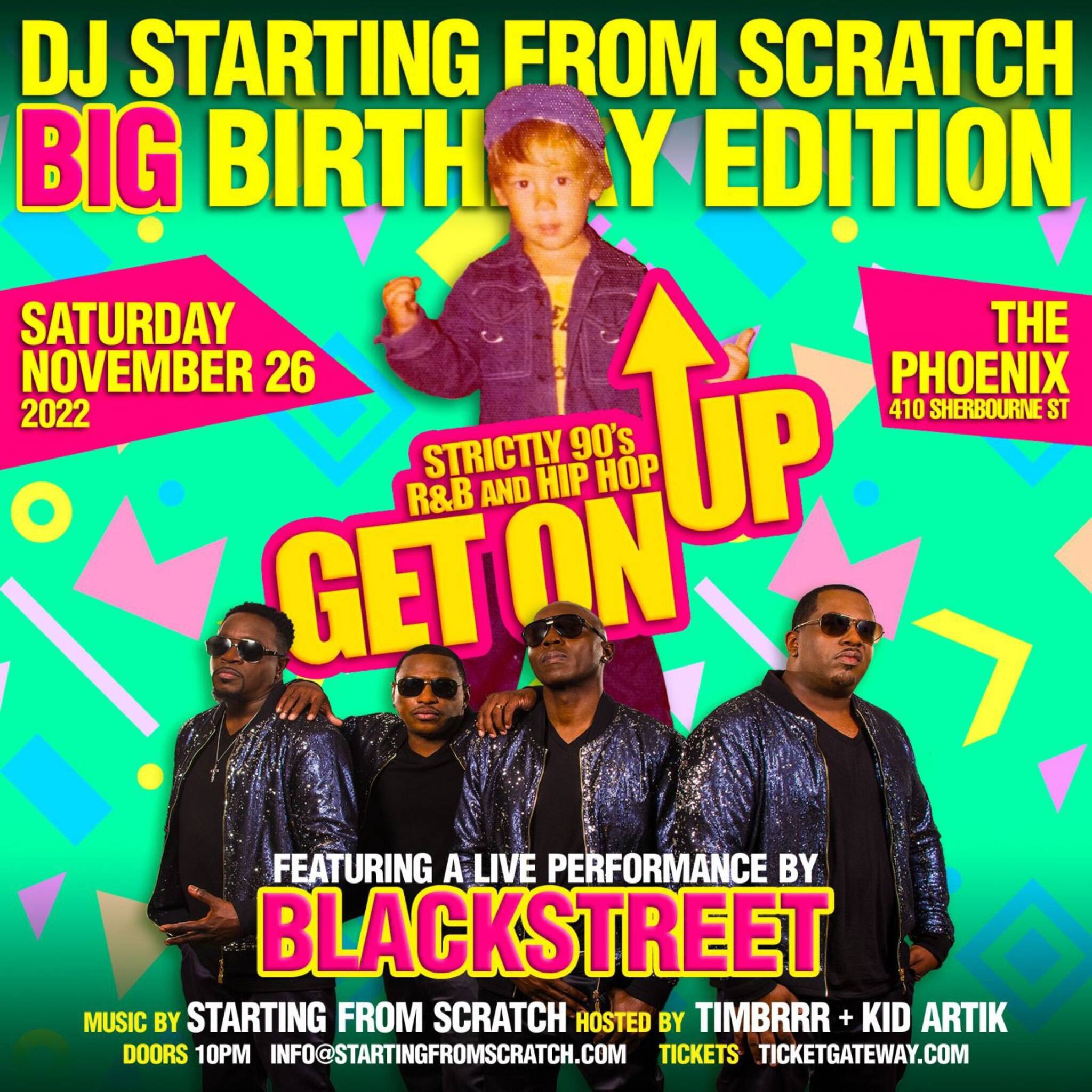 GET ON UP STRICTLY 90S R&B AND HIP HOP