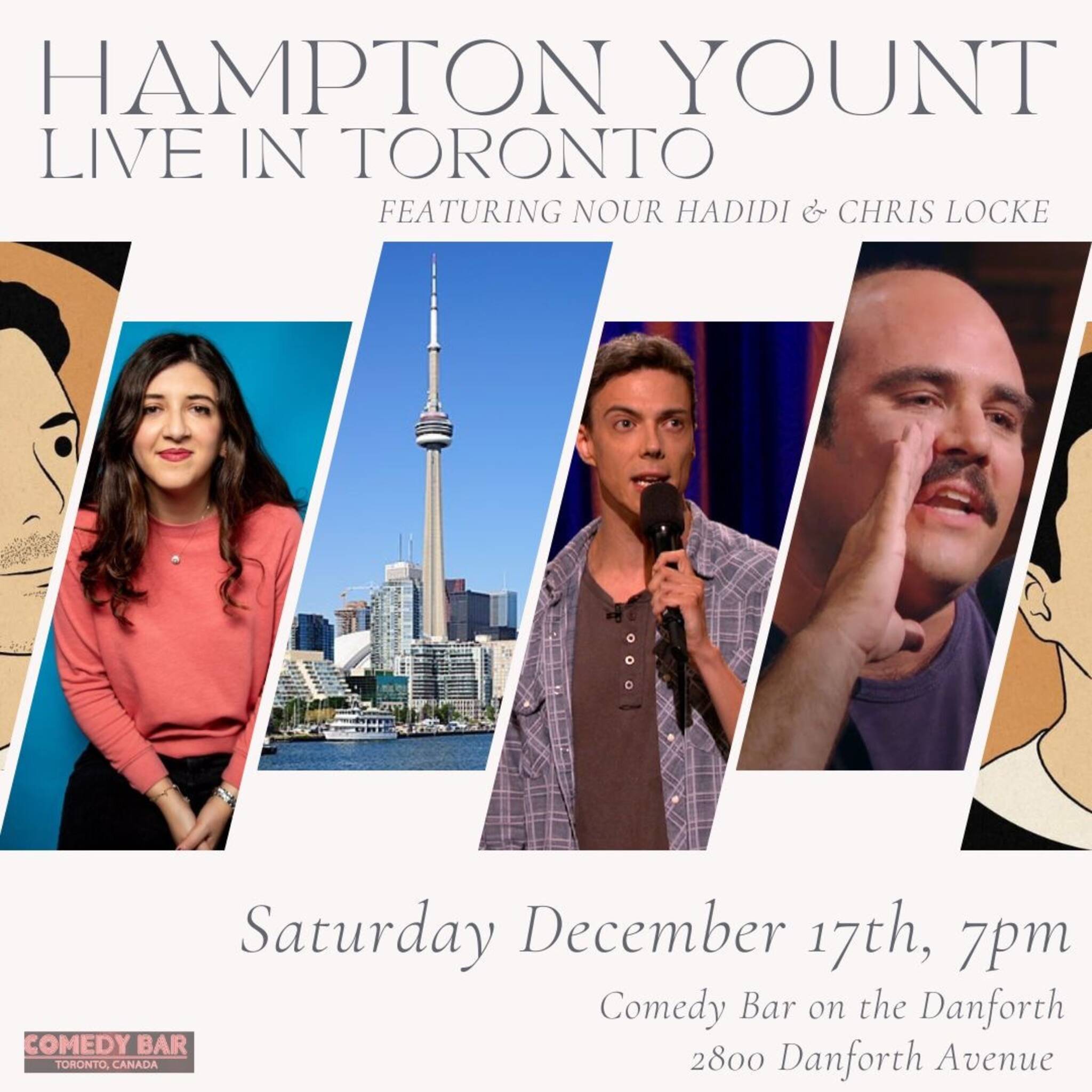 Comedy with Hampton Yount and Friends!