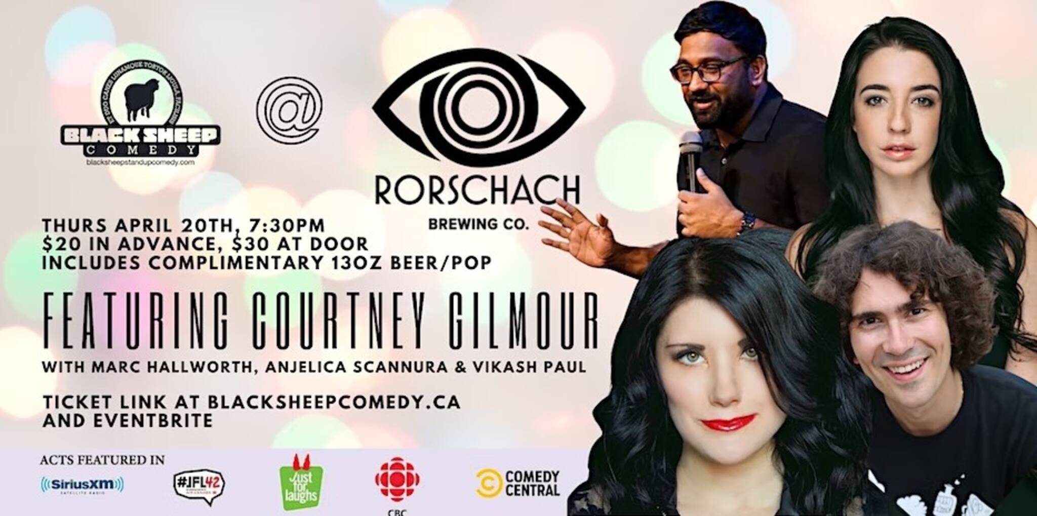 Black Sheep Comedy Rorschach Brewing Co Featuring Courtney Gilmour 7021