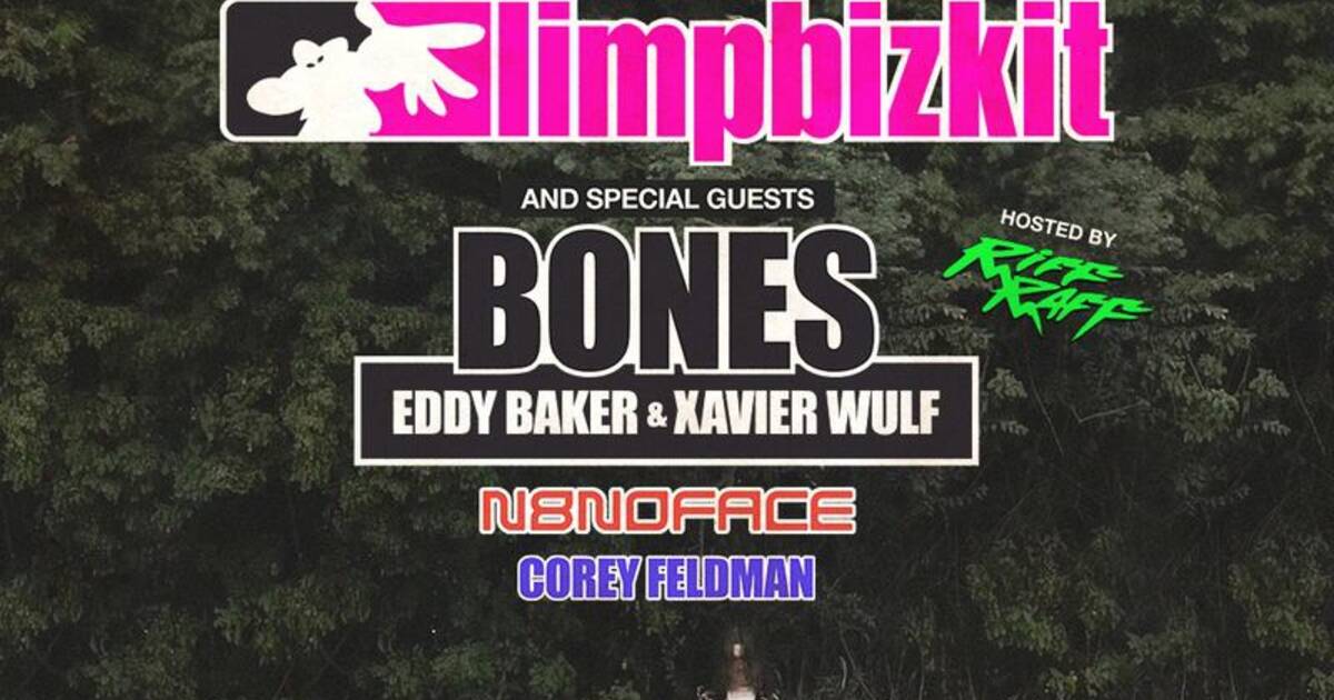 LOSERVILLE 2024 Limp Bizkit, BONES, N8NOFACE, Corey Feldman, Riff Raff