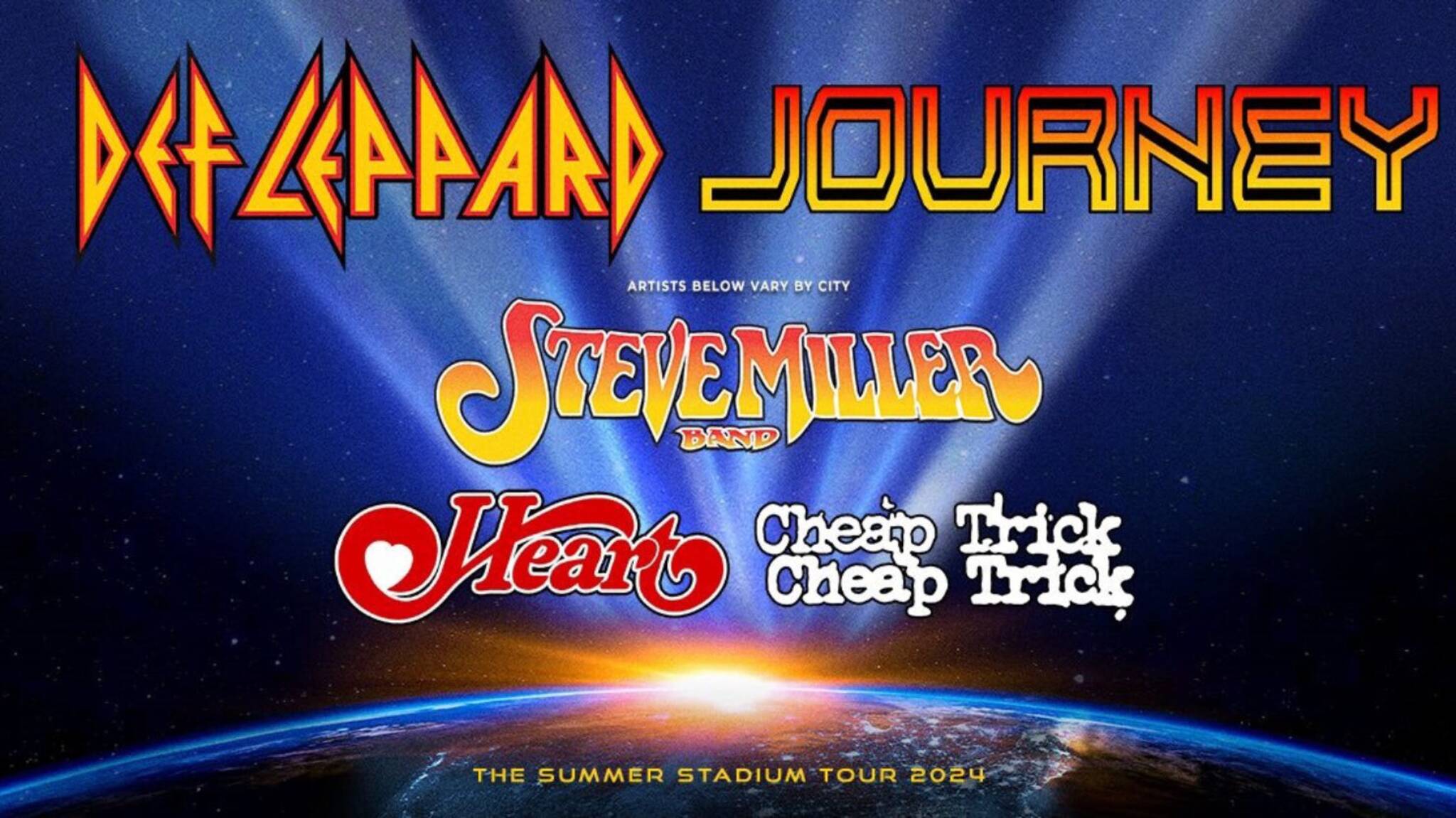 Def Leppard, Journey & Heart The Summer Stadium Tour 2024