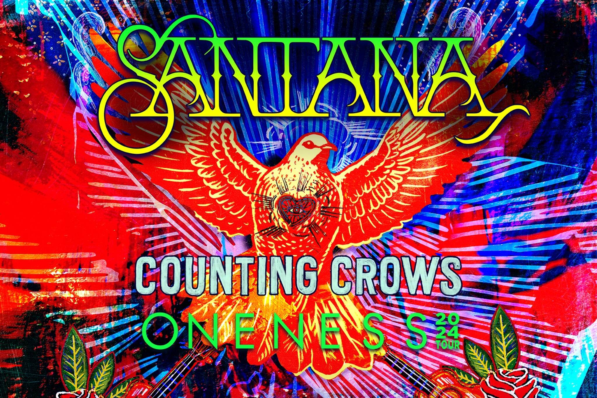 Santana and Counting Crows Oneness Tour 2024