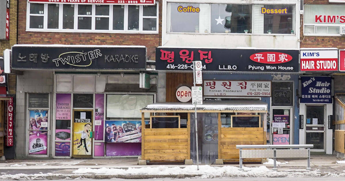Koreatown North in Toronto