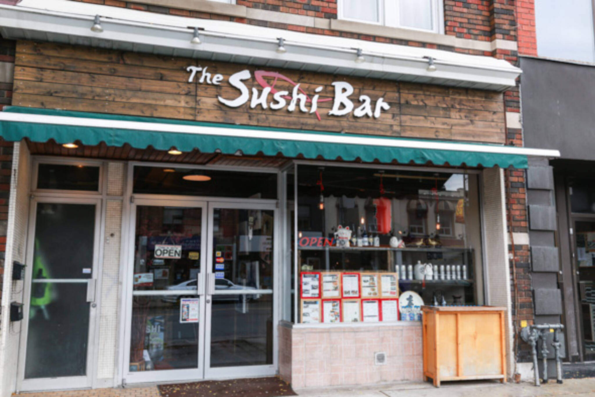 the sushi bar