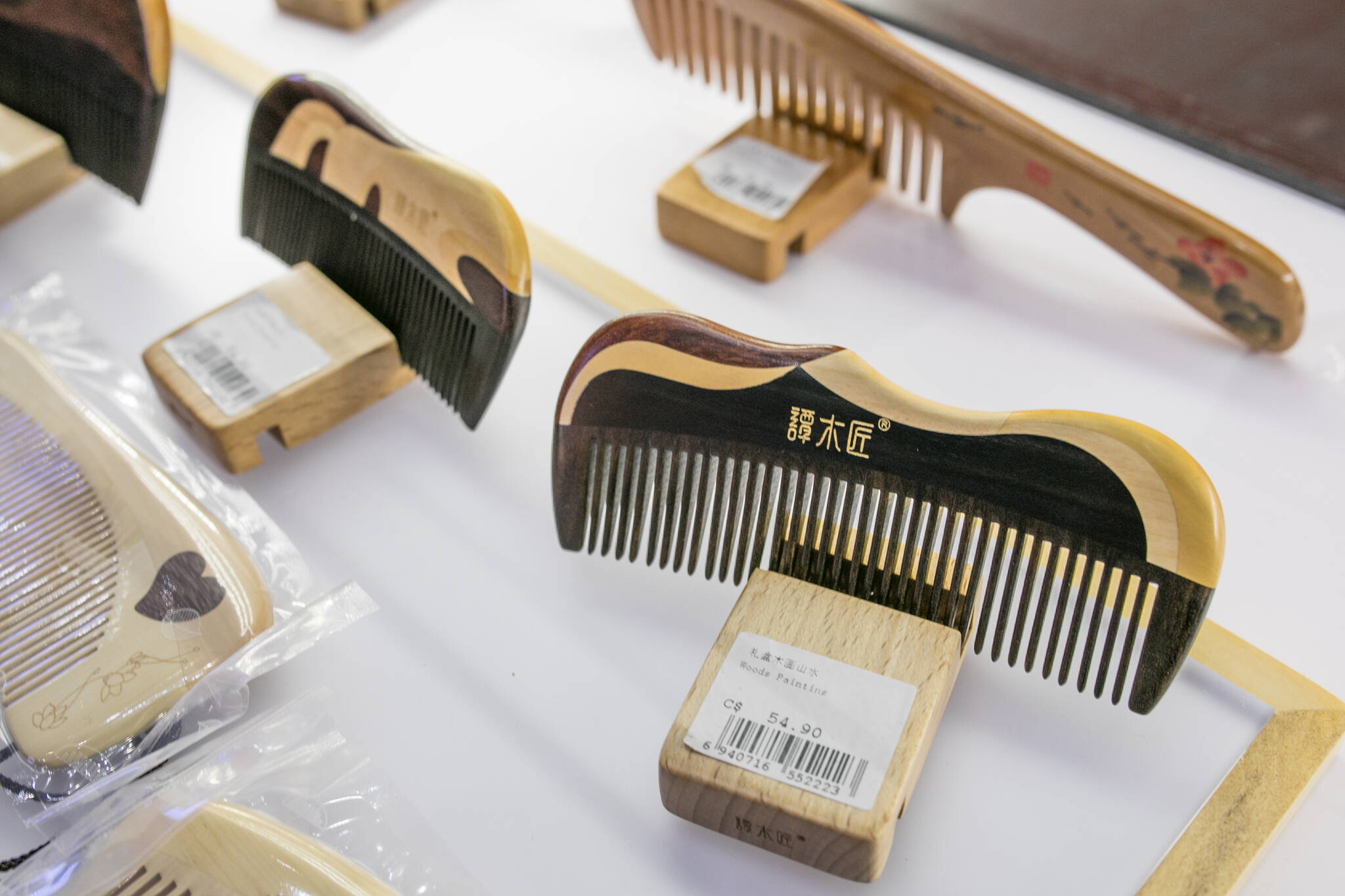 Wooden Comb Double-teeth-inserted – Tan Mujiang