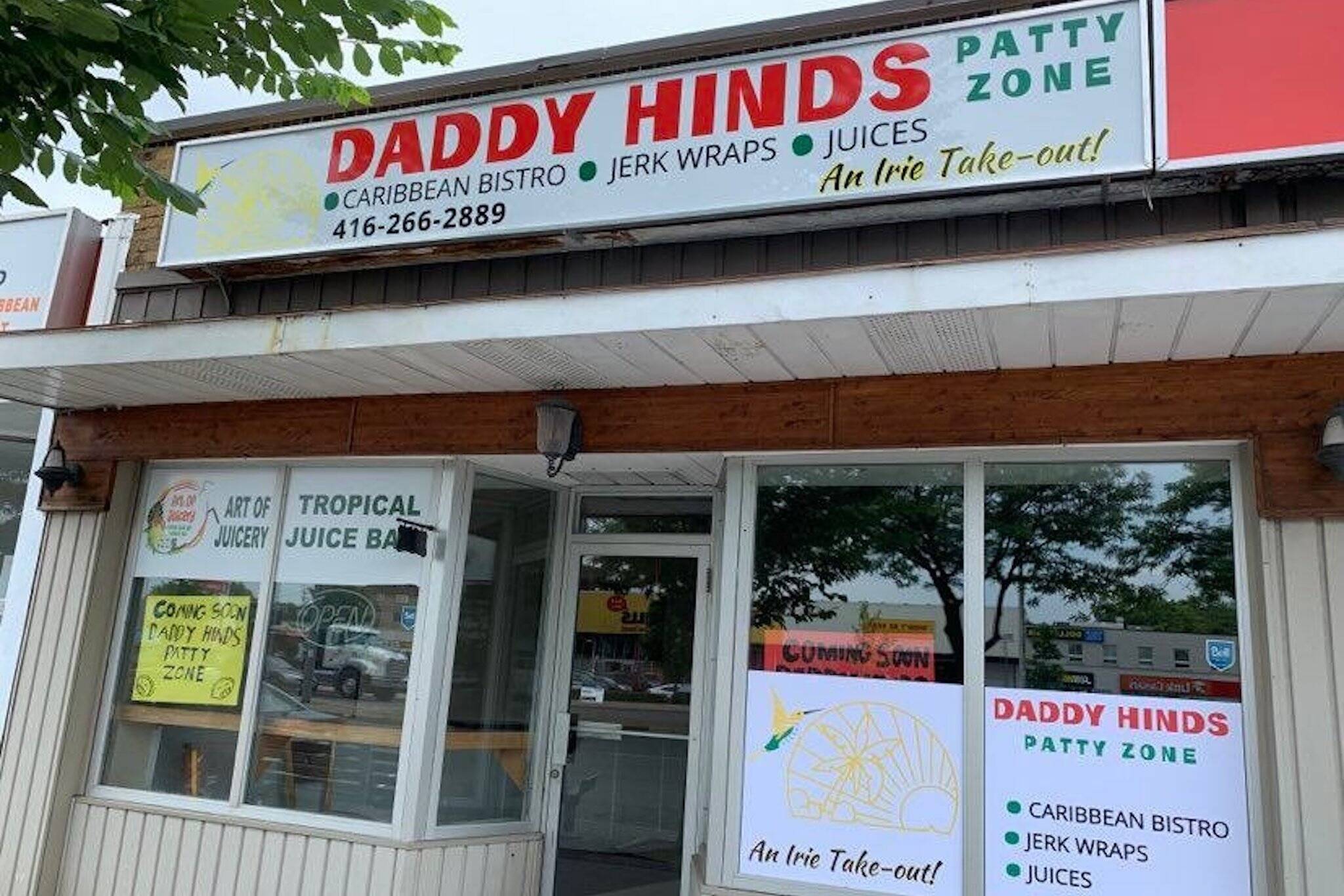 Daddy Hinds Patty Zone Toronto