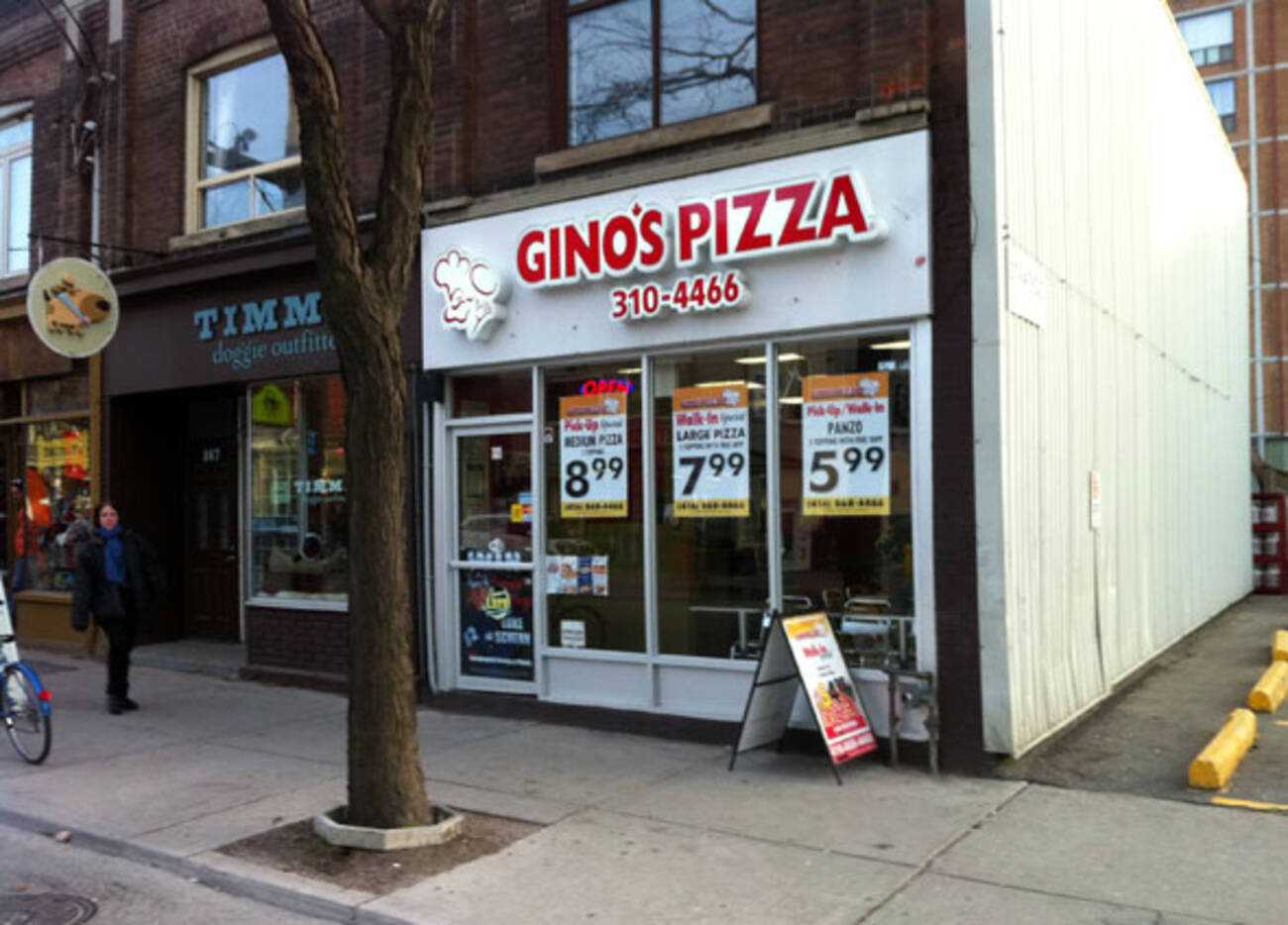 Gino's Pizza blogTO Toronto