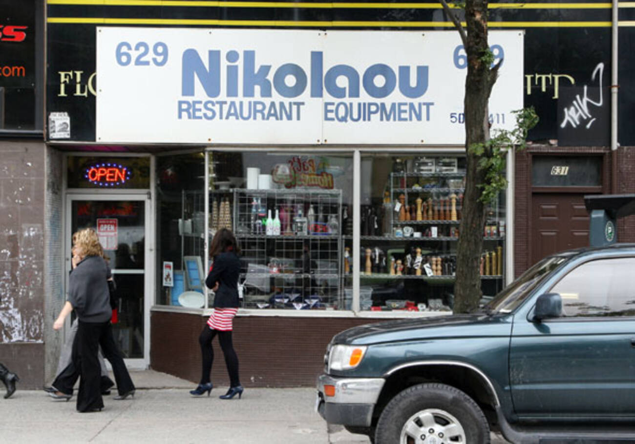Nikolaou Restaurant  Equipment  blogTO Toronto 