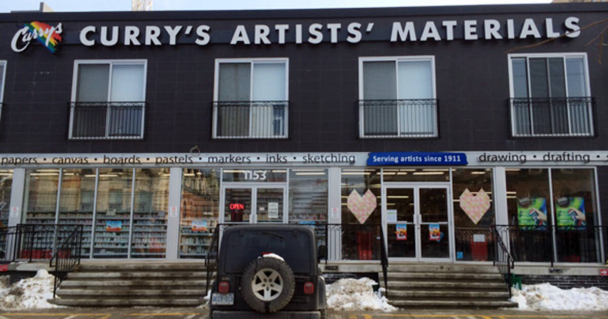 Curry's Artists' Materials West Queen West - blogTO - Toronto