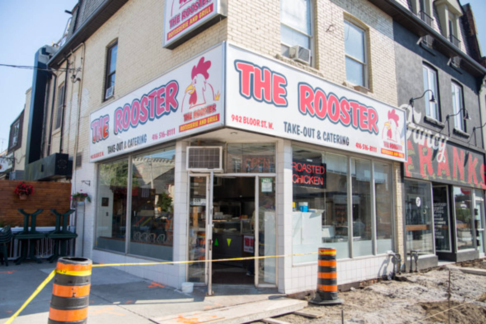 the rooster rotisserie and grill toronto
