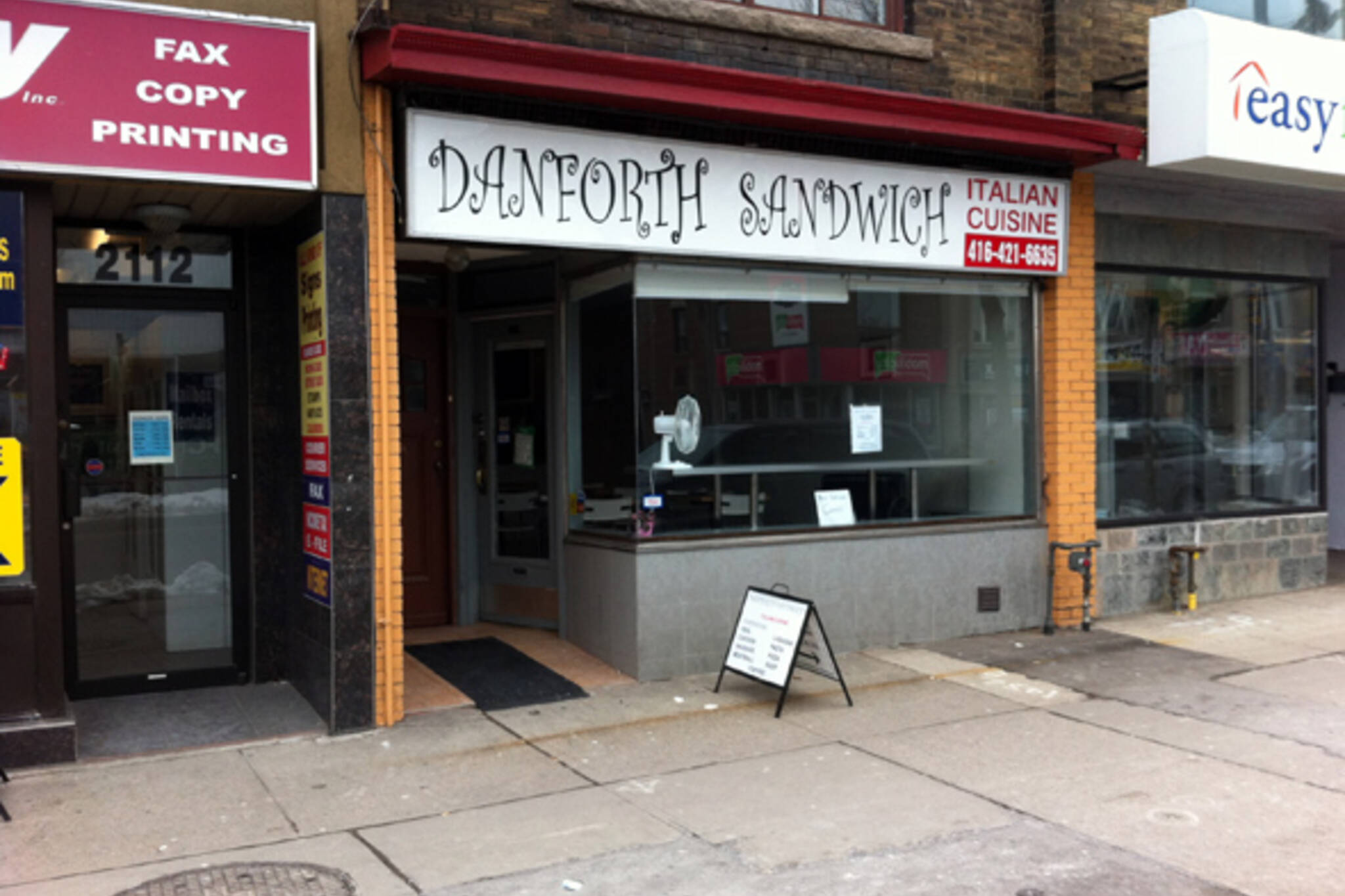 Danforth Sandwich Toronto