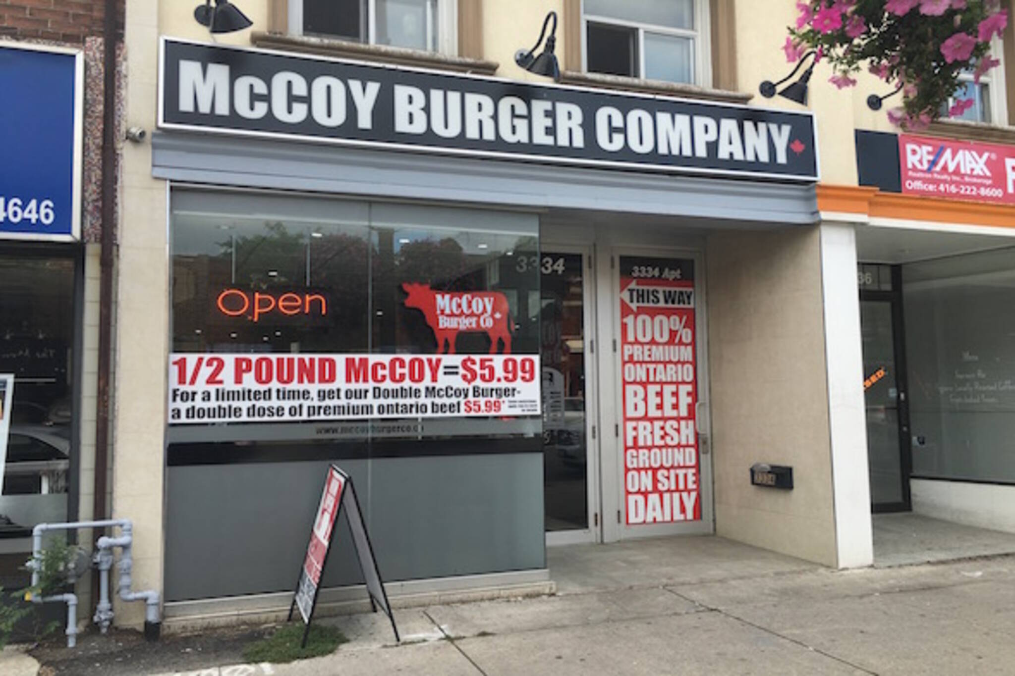 McCoy Burger Toronto