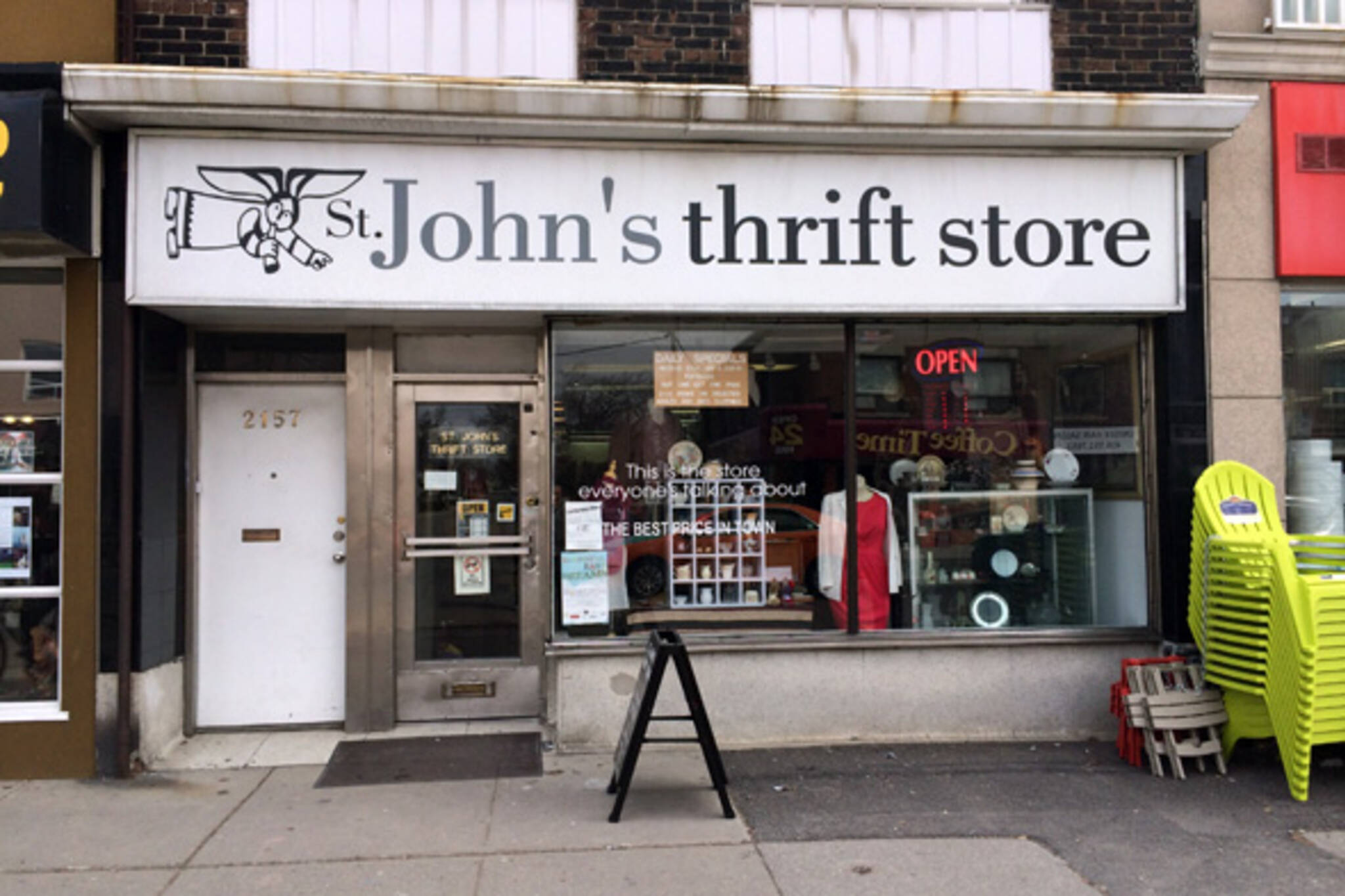 St. John's Thrift Store - blogTO - Toronto