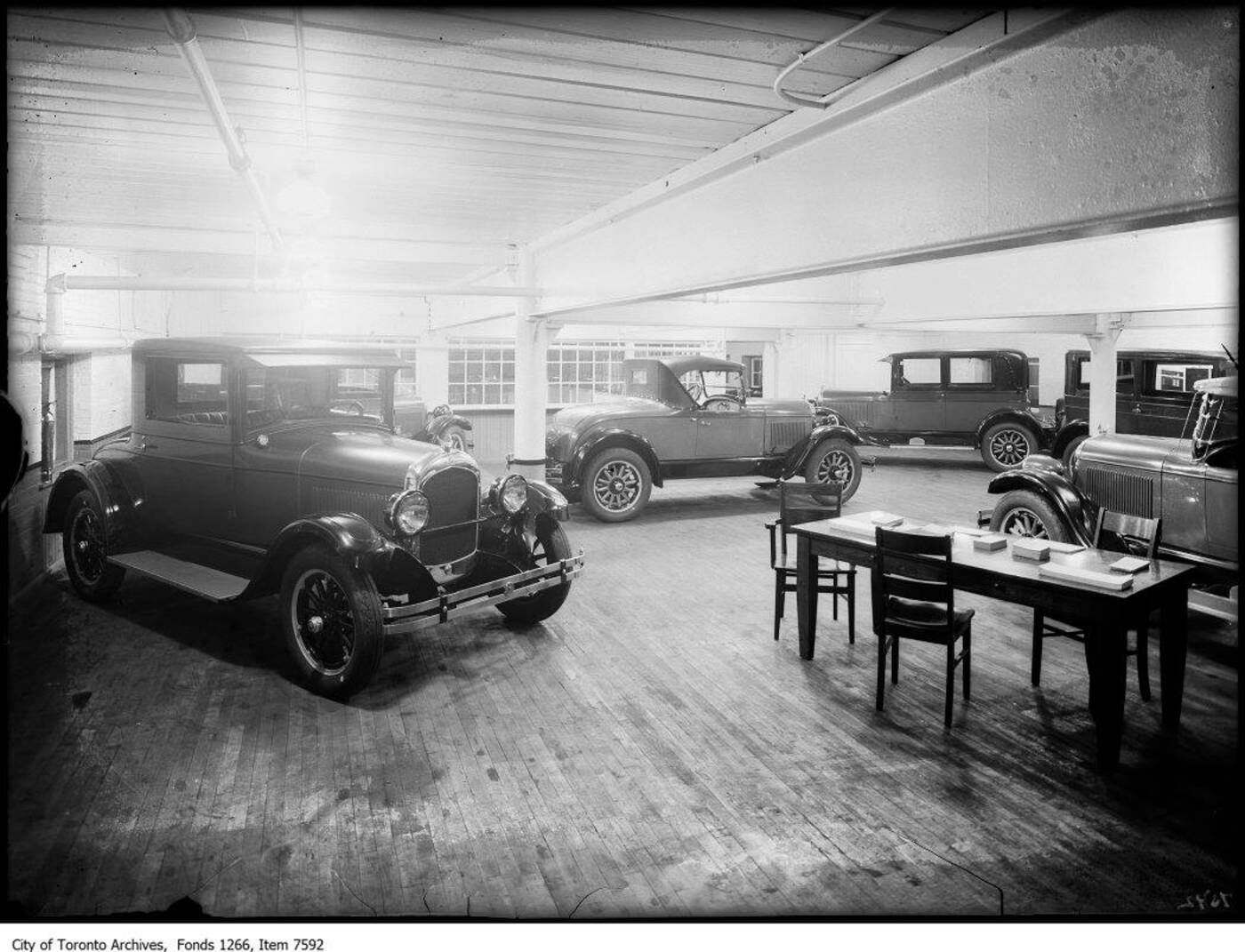 What car dealerships used to look like in Toronto