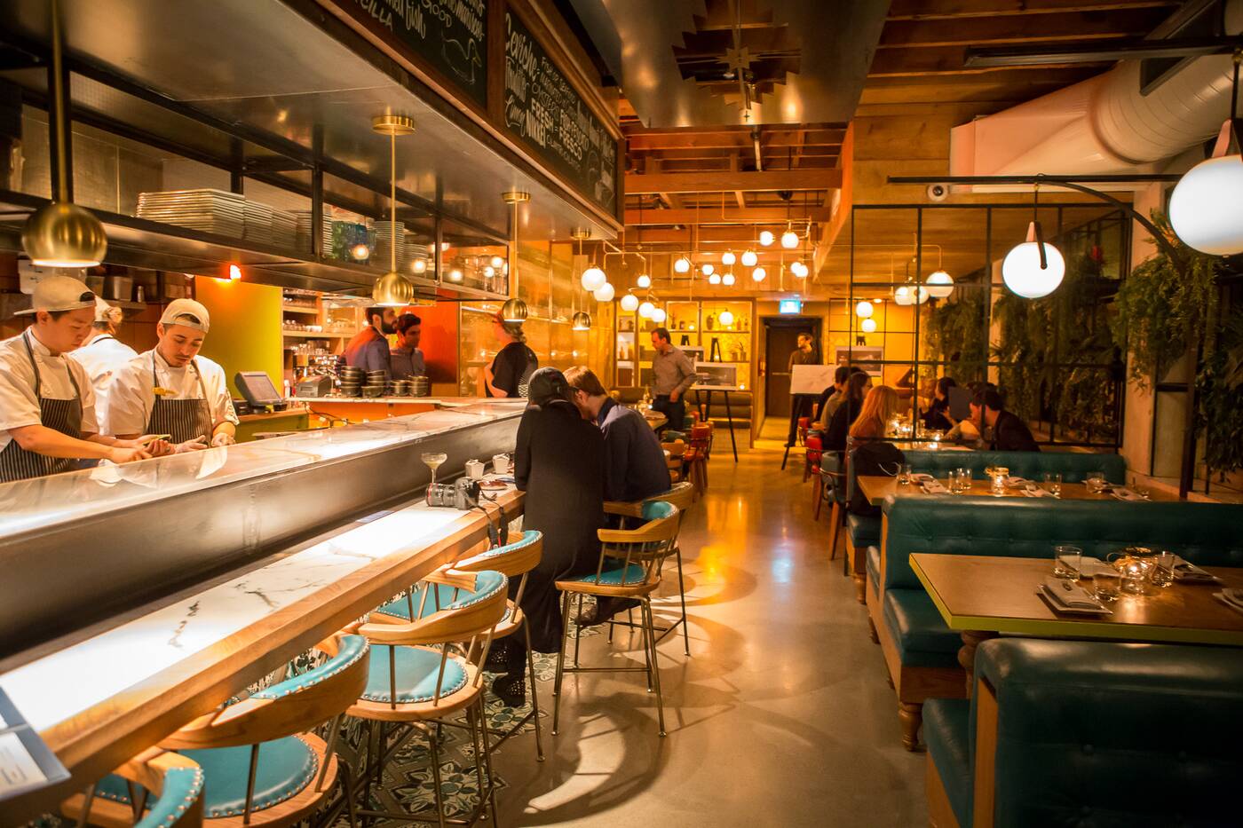 10 new  restaurants with beautiful interior design in Toronto