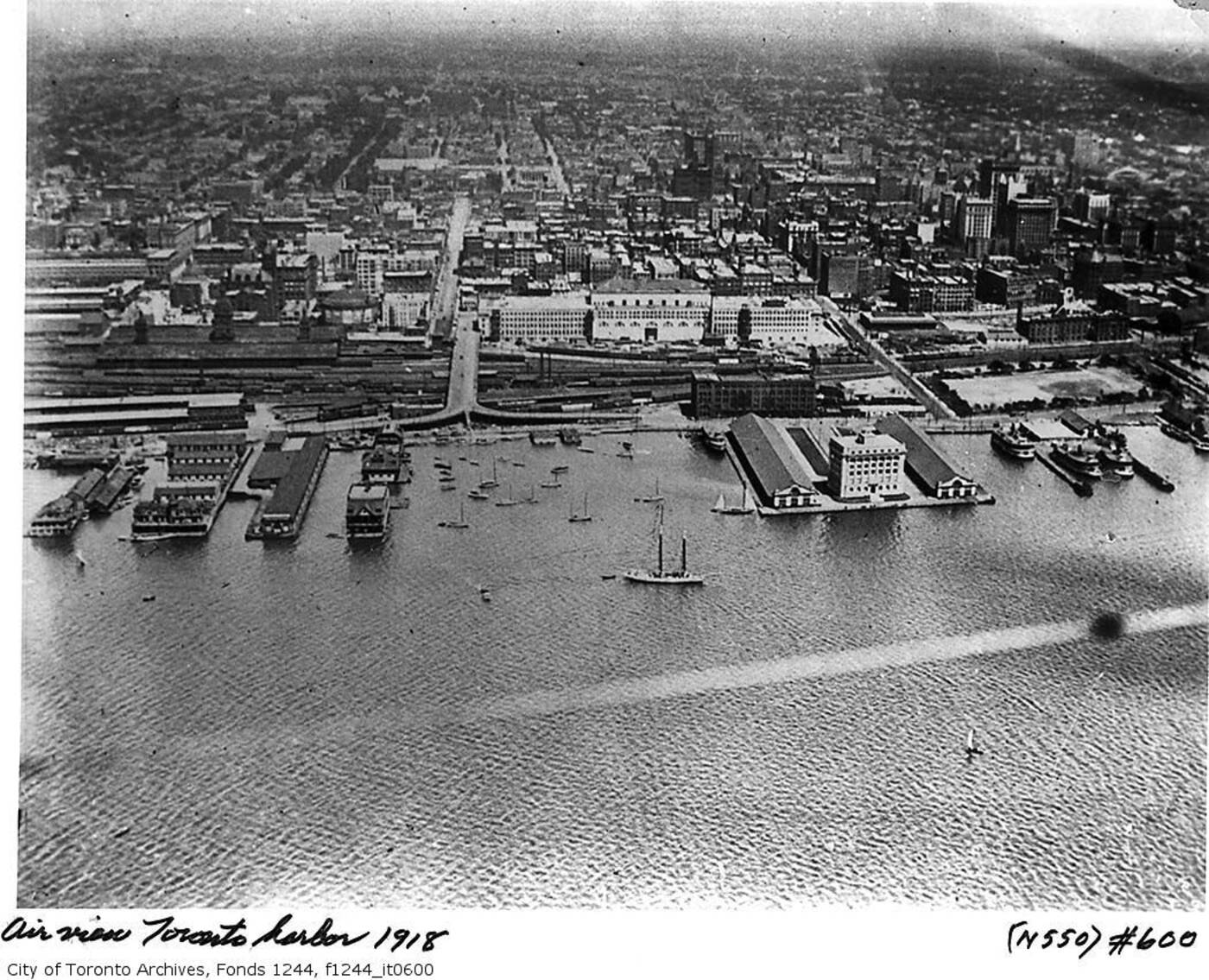 toronto waterfront 1910