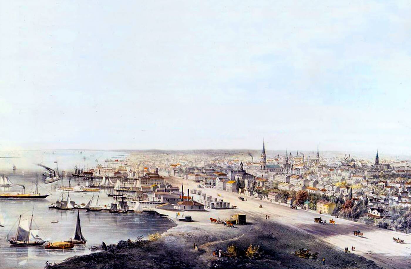 toronto waterfront 1800s