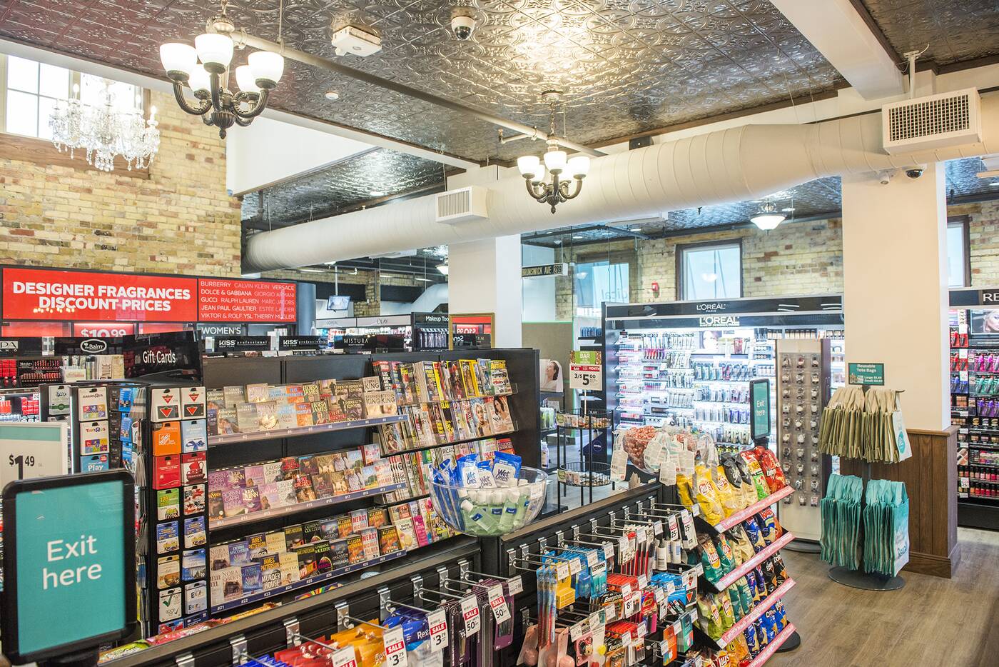 The Brunswick House is now a Rexall drug store