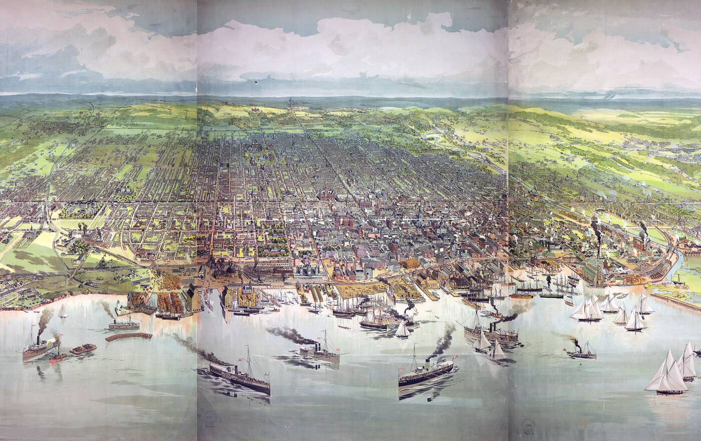 toronto map 1893
