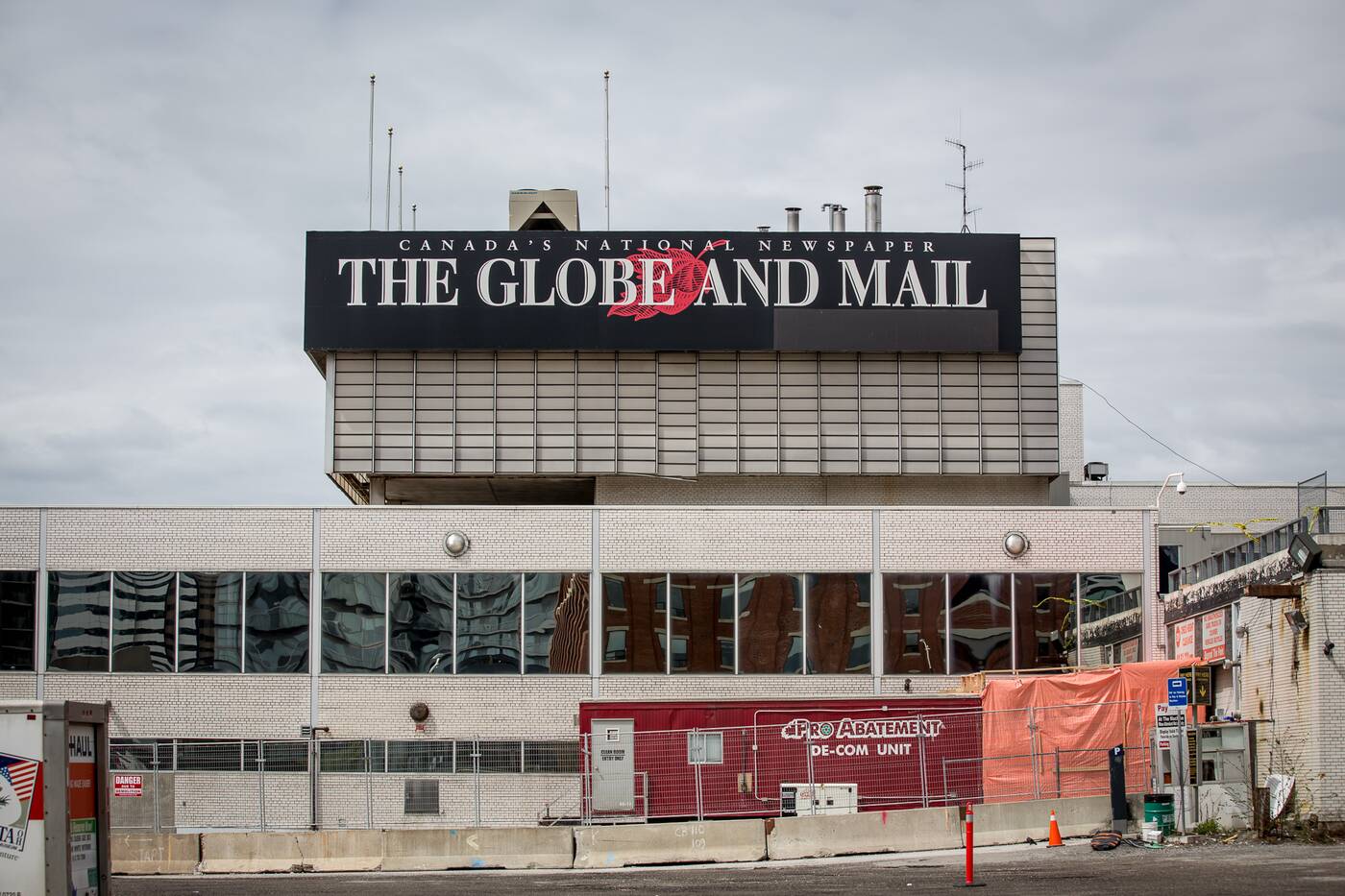 globe and mail demolition