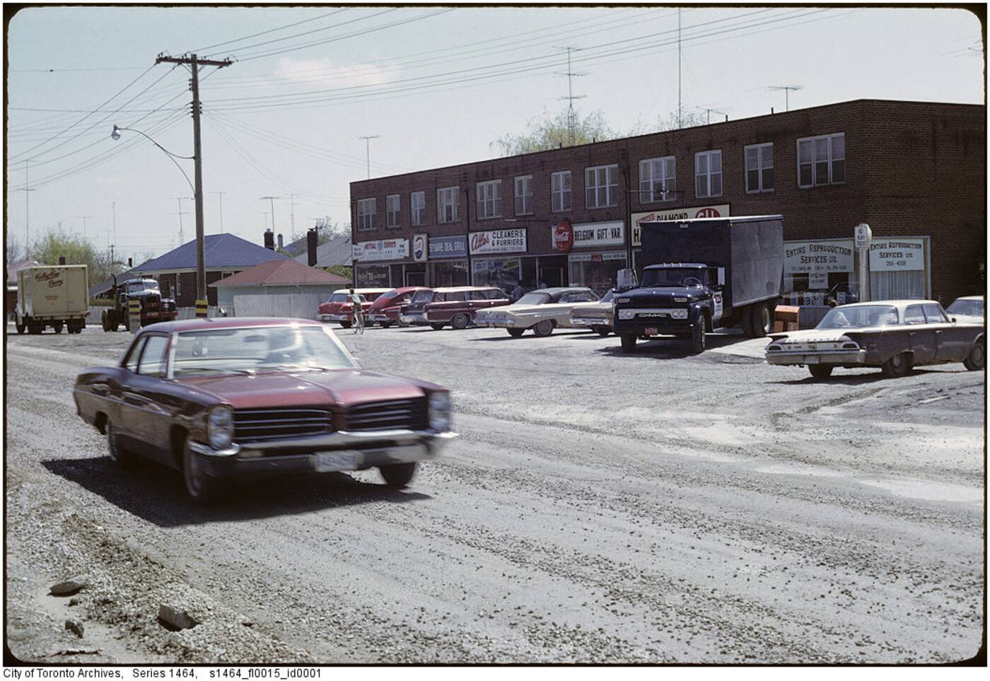 toronto traffic 1960s