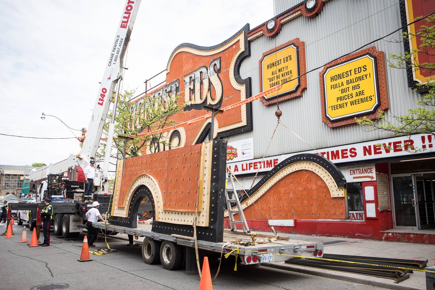 honest eds sign removal