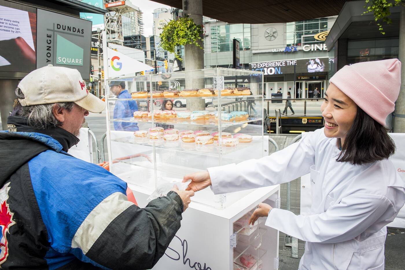 Google Donut shop