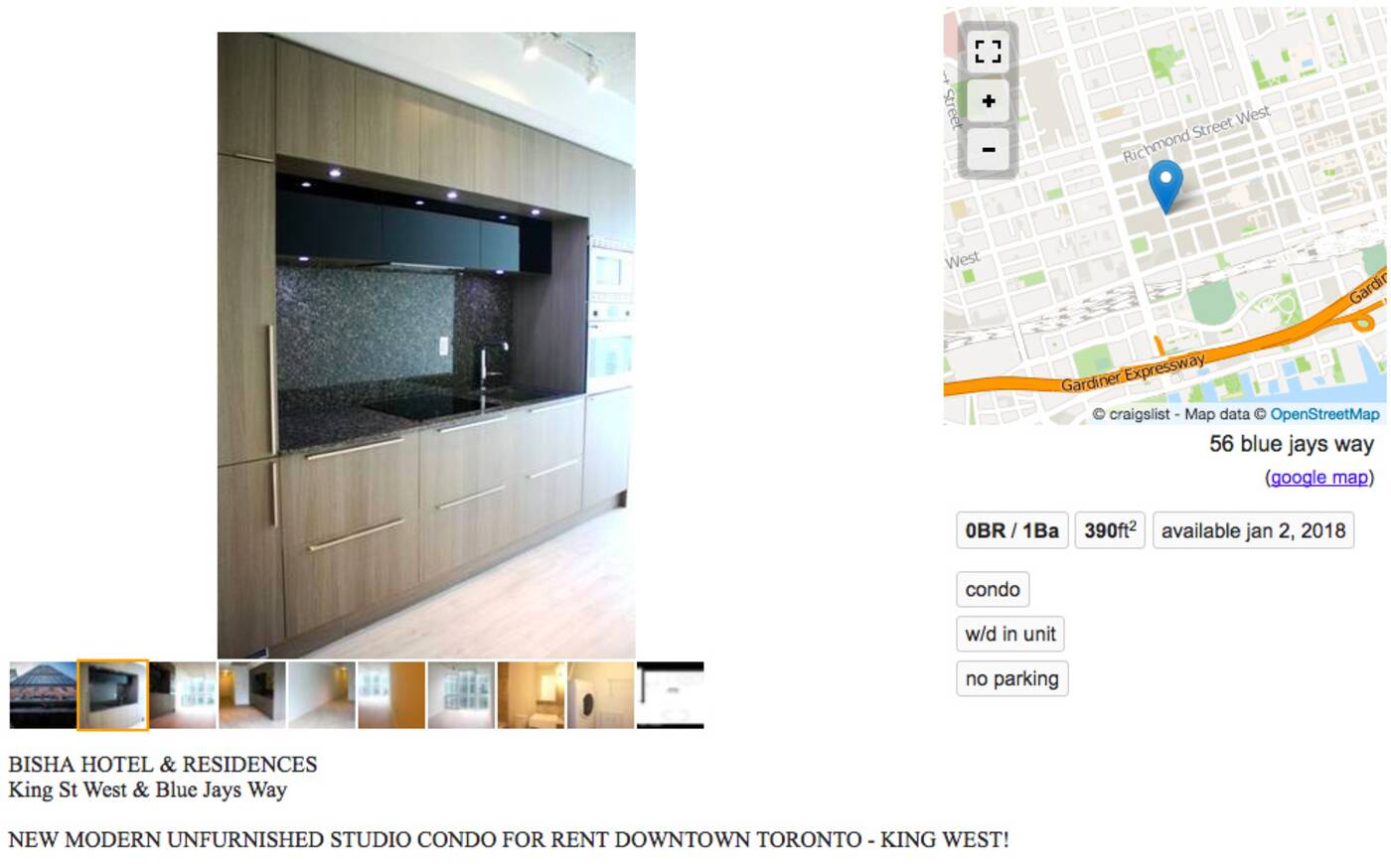 Apartments in Toronto