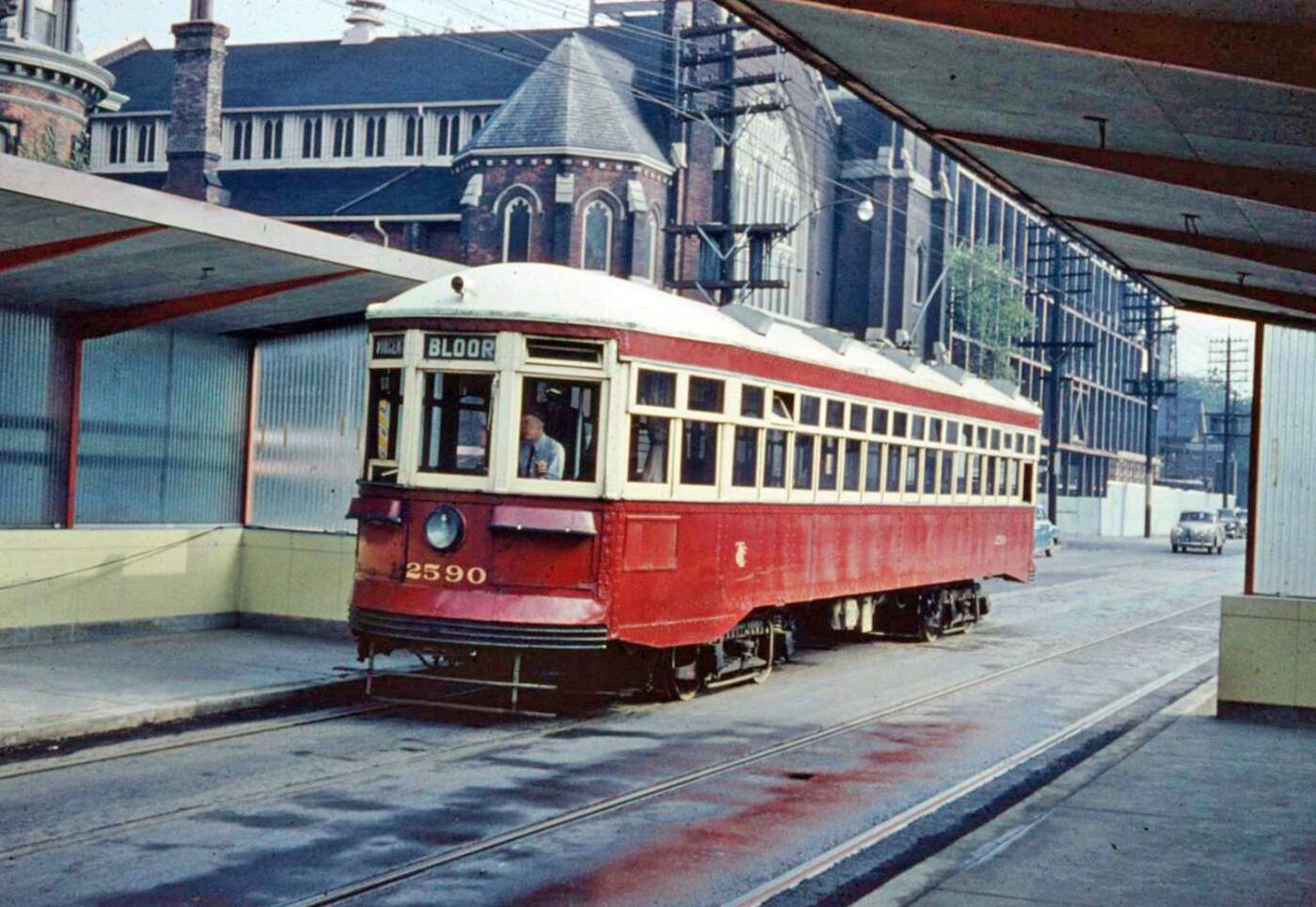This is what streetcars used to look like in Toronto