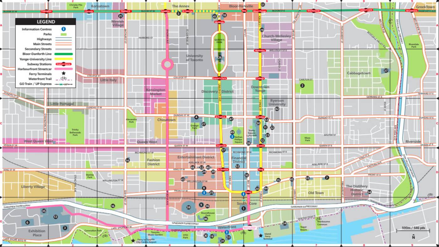 toronto downtown street map Downtown Toronto S Borders Have Just Been Redrawn toronto downtown street map