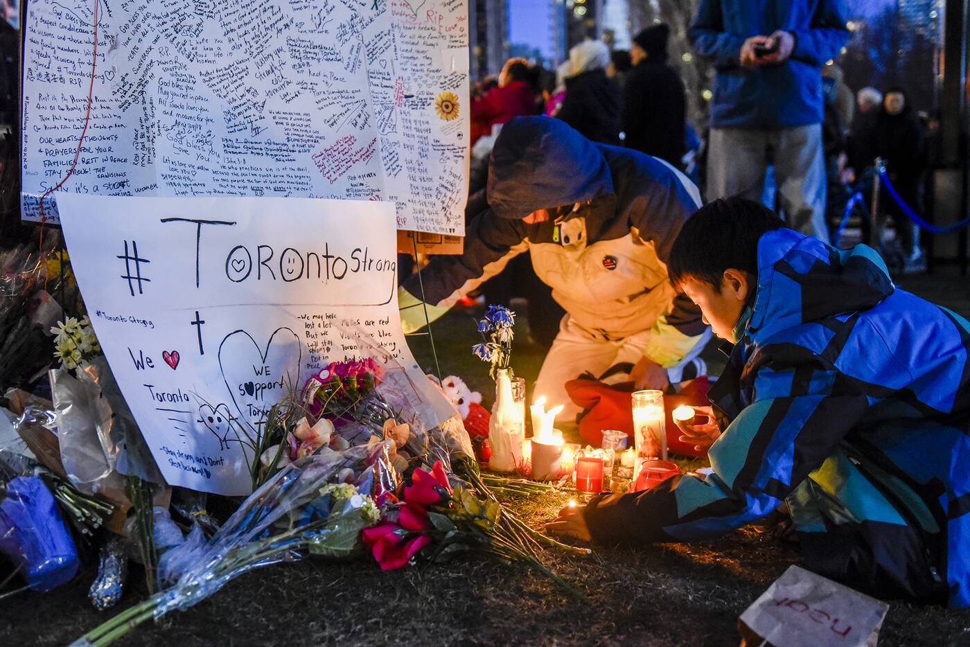 Toronto Strong vigil