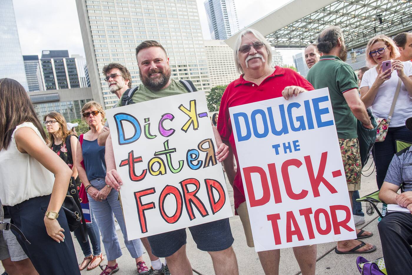 ford protest toronto