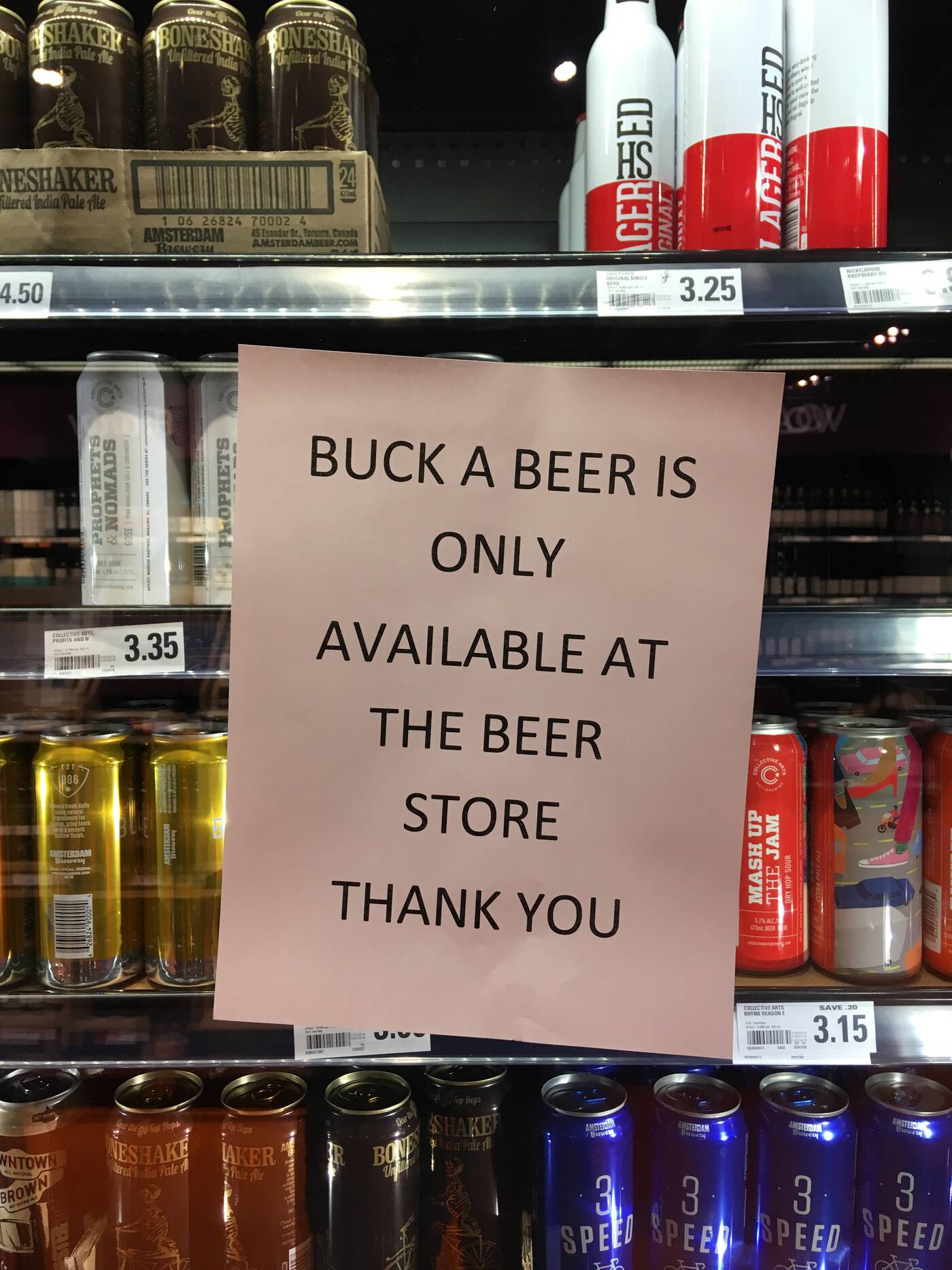 buck a beer loblaws