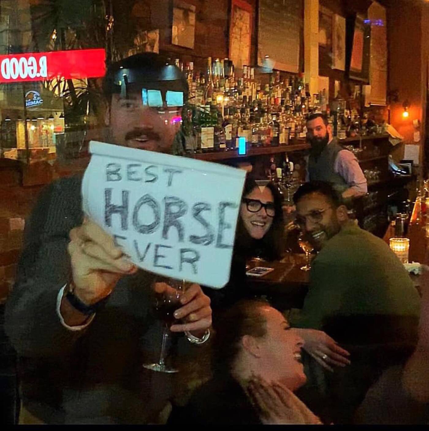 horse protest