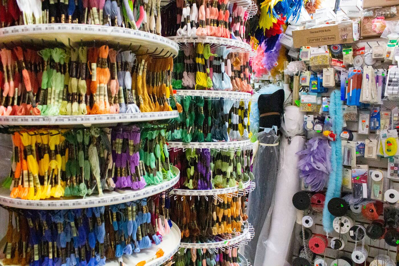 A guide to all the fabric and bead stores on Queen West