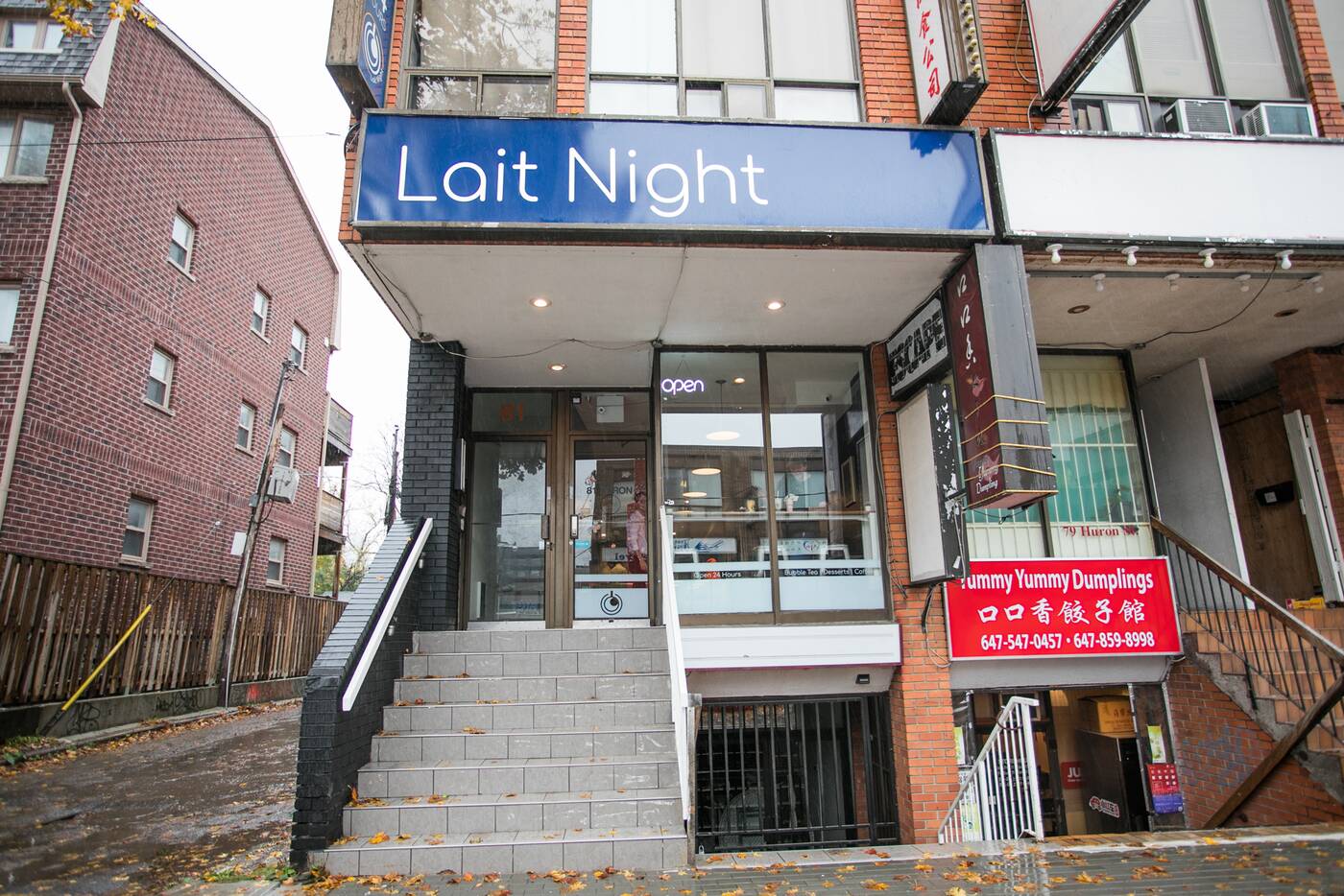 Lait Night Cafe Toronto