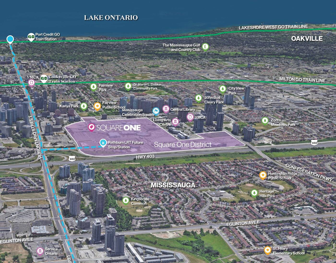 New neighbourhood of the future planned around Square One in Mississauga