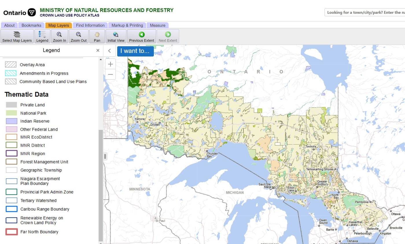 camping in southern ontario map What You Need To Know About Camping On Crown Land In Ontario camping in southern ontario map