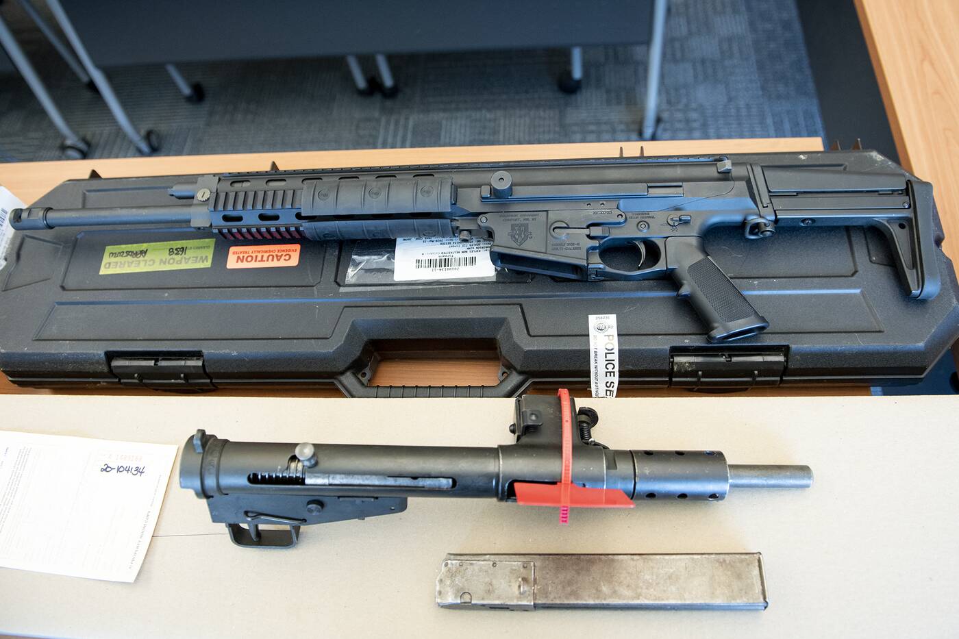 long guns seized by York Regional Police