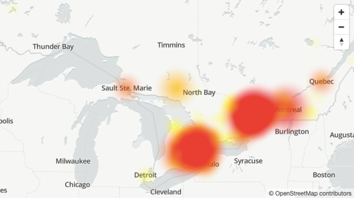 bell outage