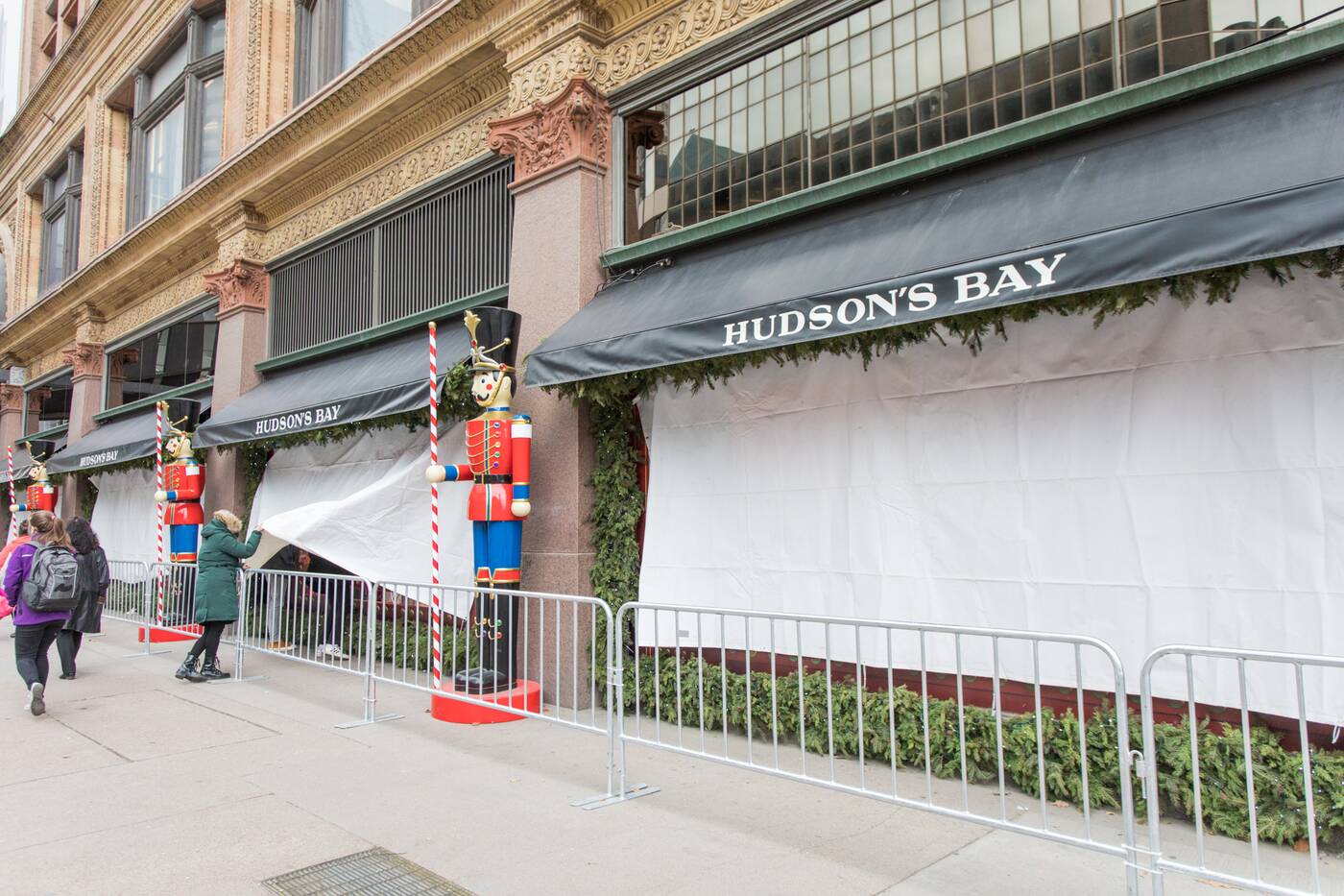 The holiday window displays are coming back to Hudson's Bay in Toronto