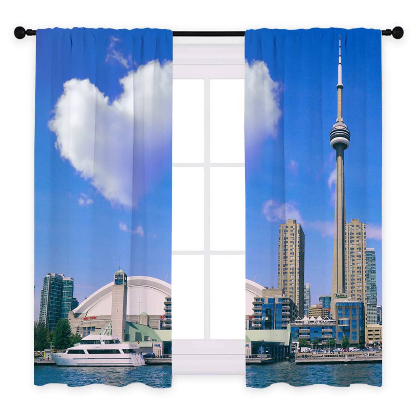 cn tower curtains