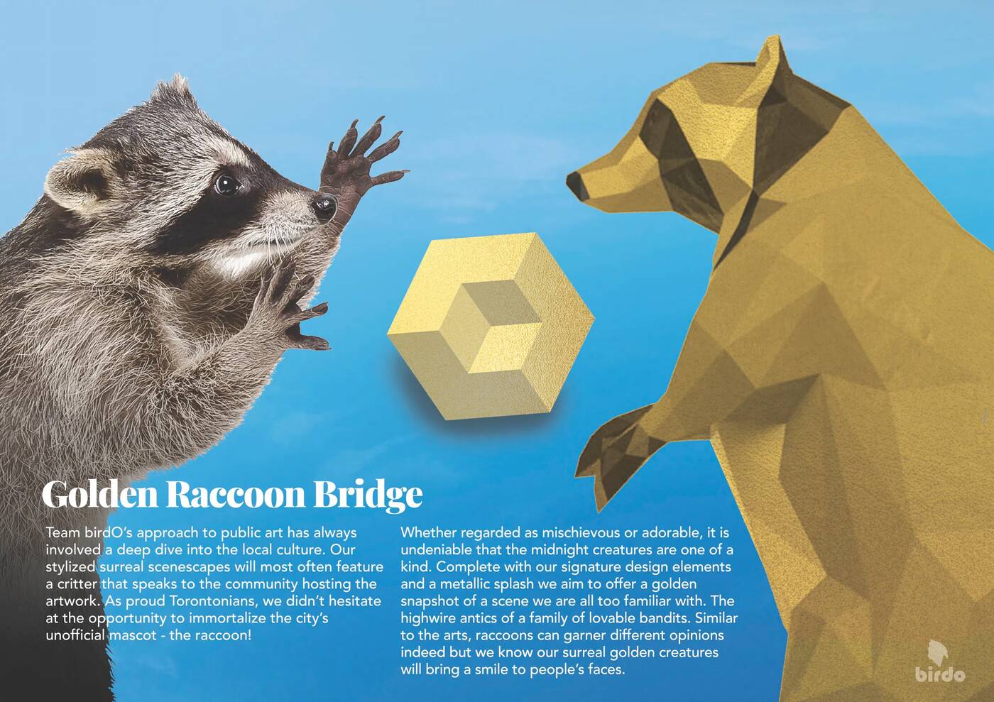 toronto raccoon bridge