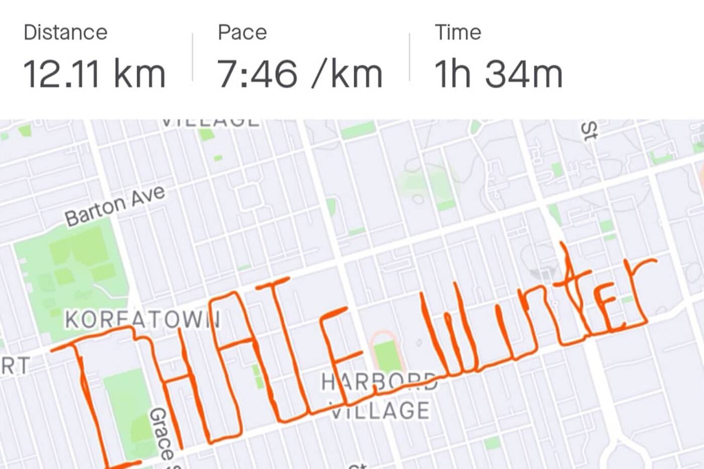 Toronto running