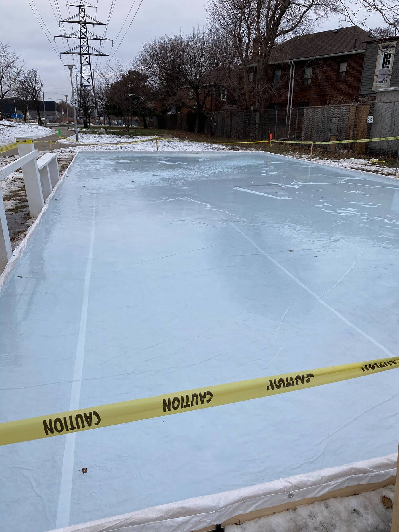 outdoor ice rink